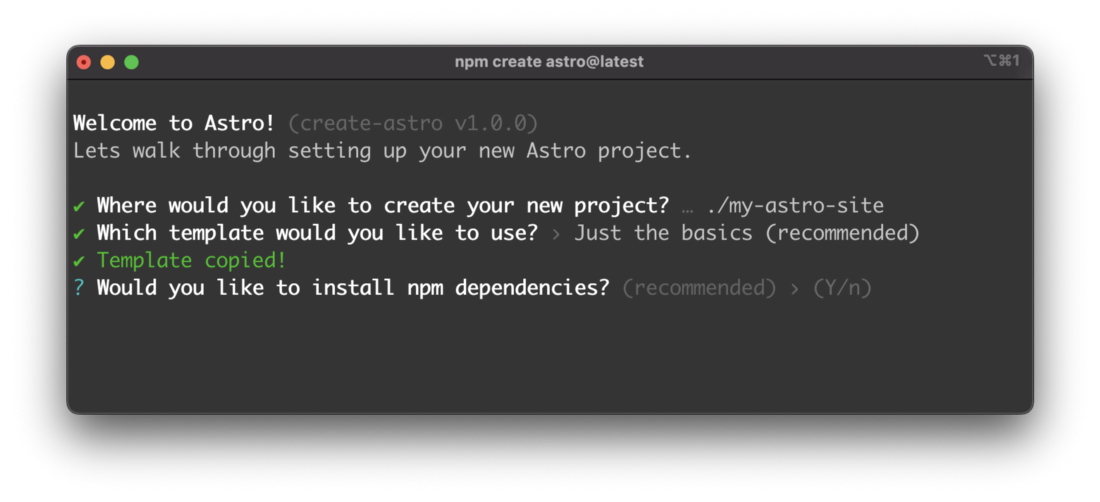 NPM dependencies can be installed automatically