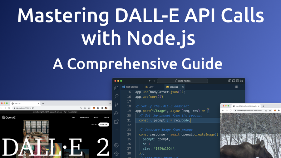 Mastering DALL-E API Calls with Node.js: A Comprehensive Guide