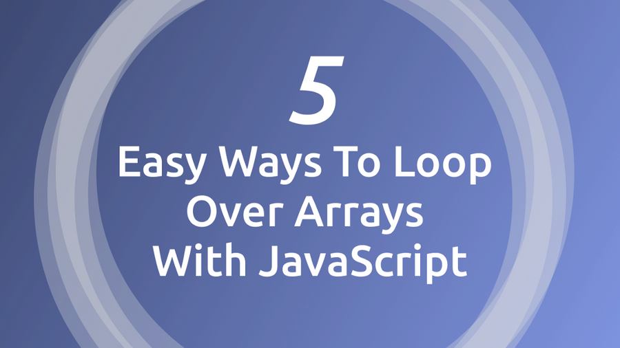 Arrays are a data element which can store multiple different elements in just one variable. Arrays are used when you need to store a list of elements and a very common task in programming is to loop over the elements of that array to perform a certain action. In this article you’ll learn 5 different ways of accessing the elements in an JavaScript array one by one.