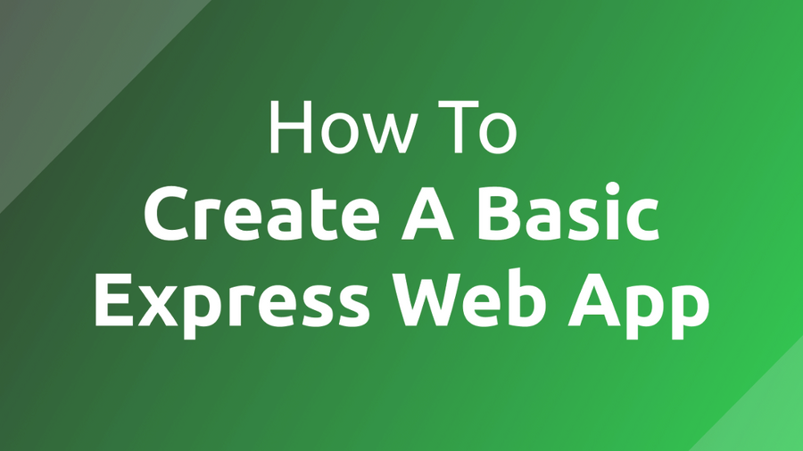 Express is a fast, unopinionated, minimalist web framework for Node.js which makes developing web application really easy. In this tutorial you’ll learn how to create your first express web app in just a few minutes.