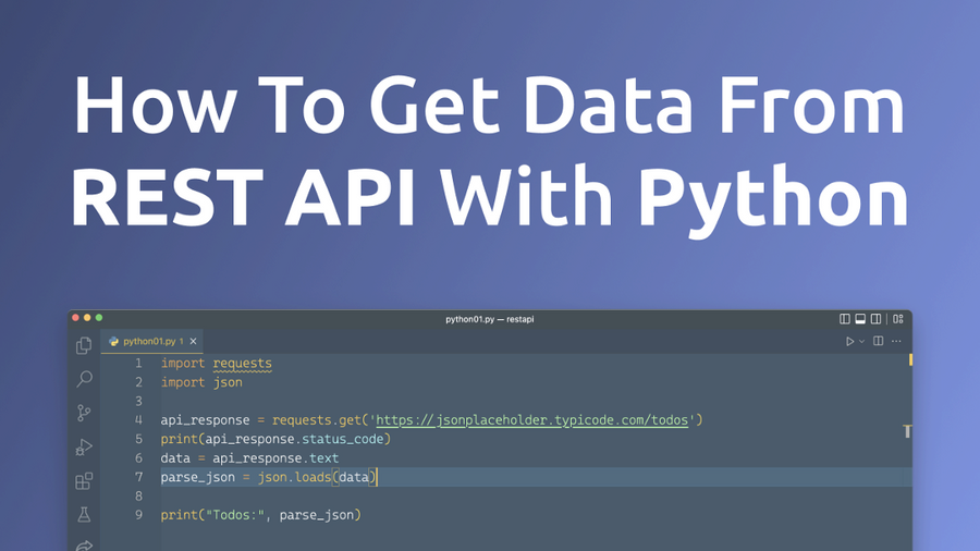 Getting data from external REST APIs is a common task when programming in Python. In this short tutorial you’ll learn the fastest and easiest way to read data from a REST API by using the Python programming language. Let’s get started …
